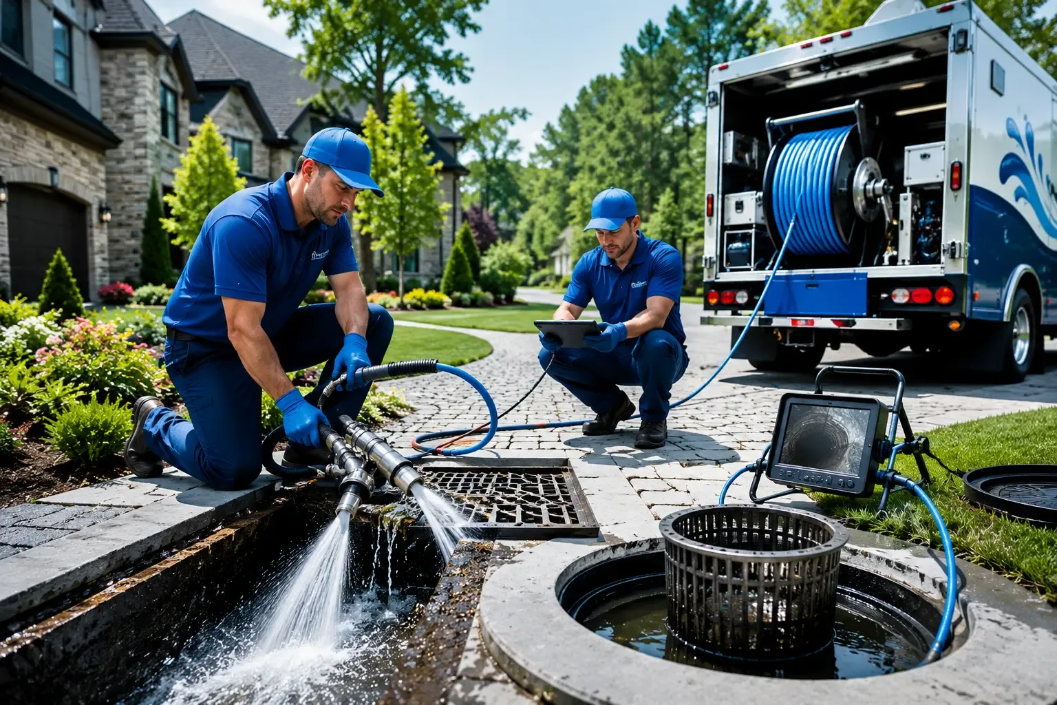 Local outdoor drain cleaning professionals in Blackwater, VA